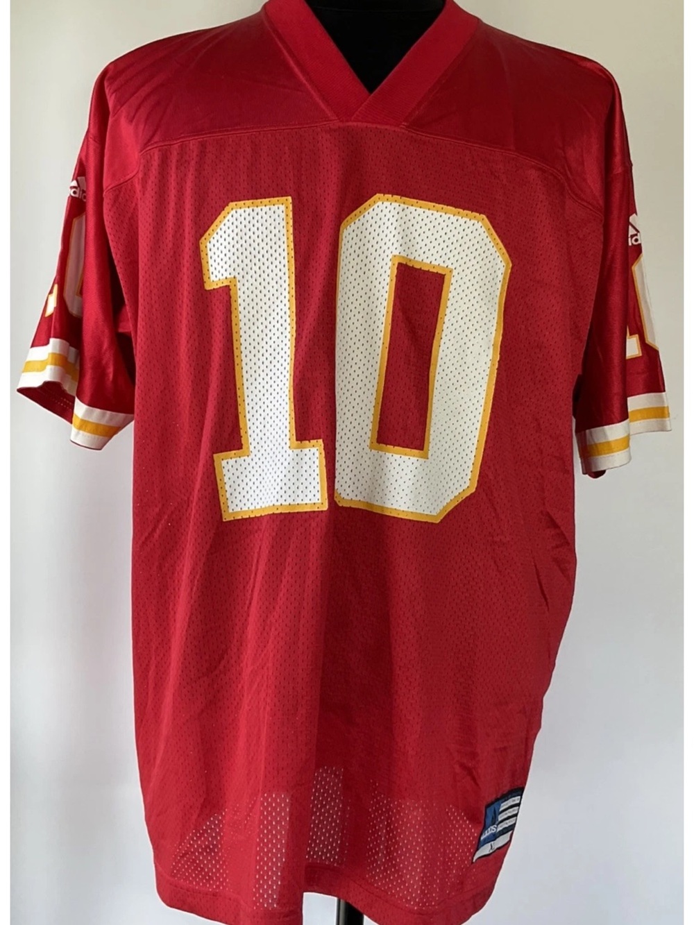 Vintage Adidas Kansas City Chiefs Trent Green #10 Jersey Size XL
